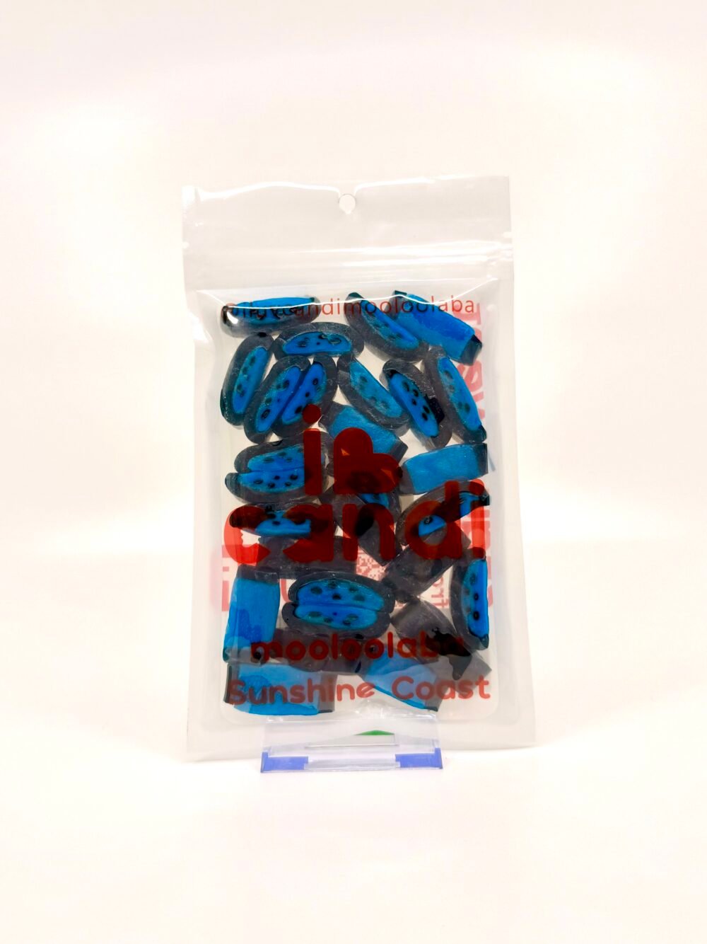 Blue Raspberry Paste Filled Slices